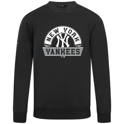New York Yankees Levelwear Zane Banner Arch Sweatshirt - Black