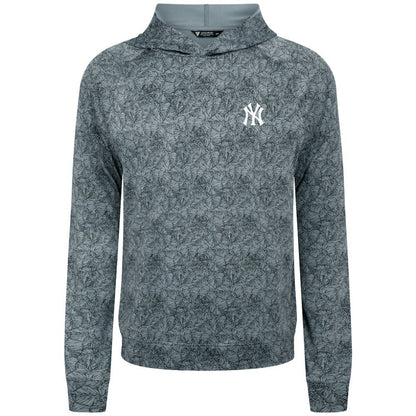 New York Yankees Levelwear Albatross Raglan Hoodie - Gray