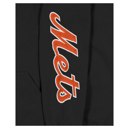 New York Mets Empire State Building Fleece Hoodie - Black | New Era