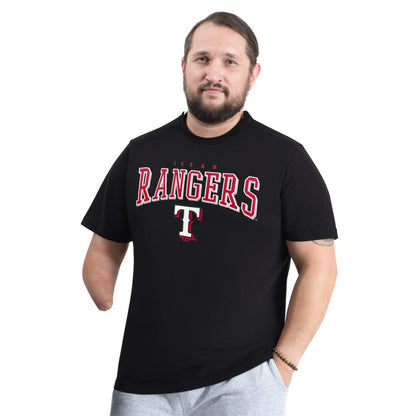 Texas Rangers G-III Sports by Carl Banks Adaptive Classic Team Spirit T-Shirt - Black