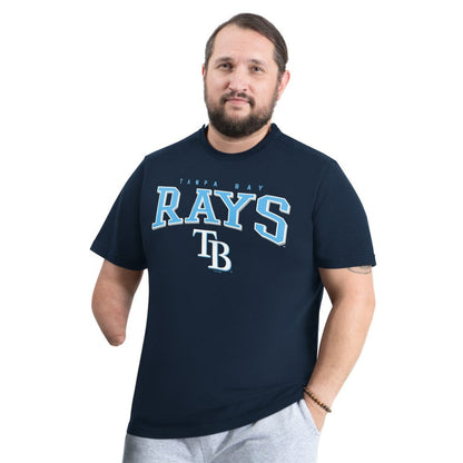 Tampa Bay Rays G-III Sports by Carl Banks Adaptive Classic Team Spirit T-Shirt - Navy