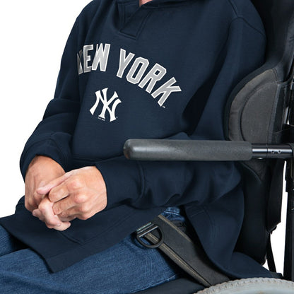 New York Yankees G-III Sports by Carl Banks Adaptive Lockup Fleece Hoodie - Navy