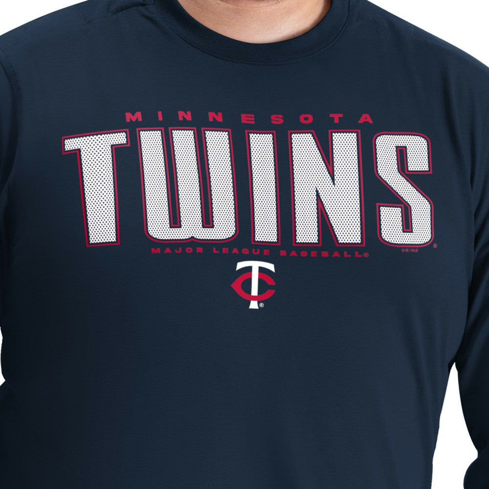 Minnesota Twins G-III Sports by Carl Banks Adaptive Long Sleeve T-Shirt - Navy