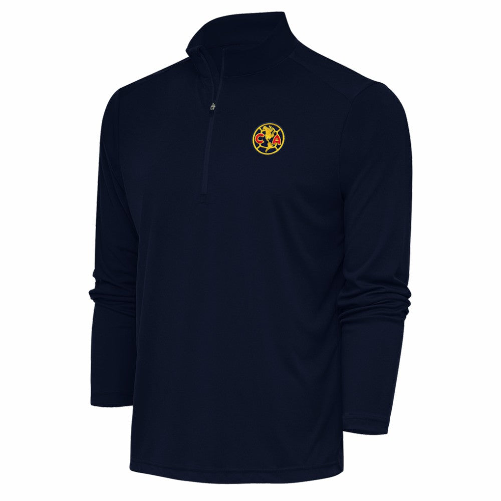 Club America Antigua Statement Quarter-Zip Pullover - Navy outlet