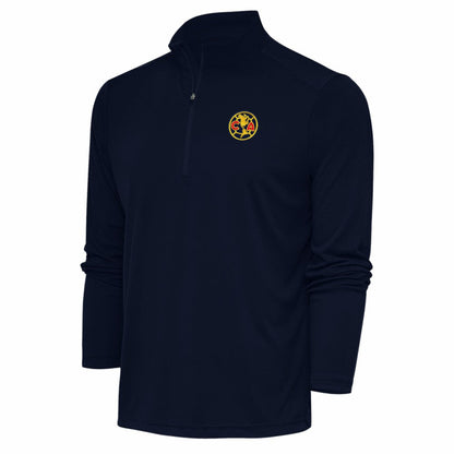 Club America Antigua Statement Quarter-Zip Pullover - Navy outlet