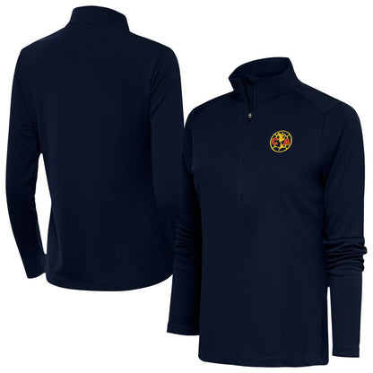 Club America Antigua Women's Statement Half-Zip Pullover - Navy sale