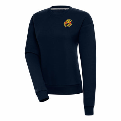 Club America Antigua Women's Takeover Pullover Sweatshirt - Navy for sale