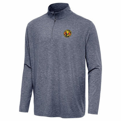 Club America Antigua Master Quarter-Zip Pullover - Heather Navy cheap