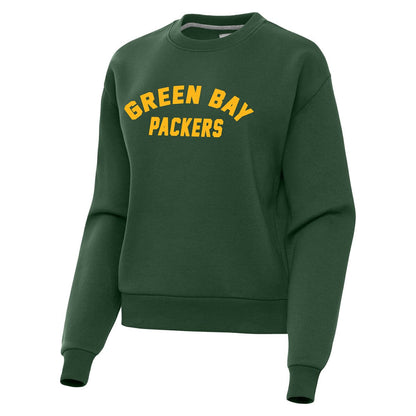 Green Bay Packers Antigua Women's Victory Sweatshirt - Hunter Green online