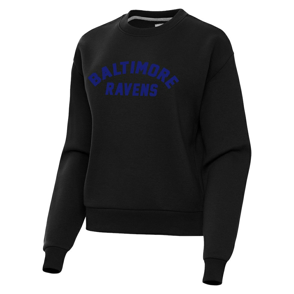 Baltimore Ravens Antigua Women's Victory Sweatshirt - Black on sale