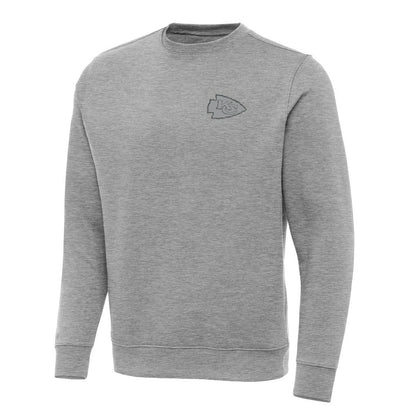 Kansas City Chiefs Antigua Victory Sweatshirt - Heather Gray outlet
