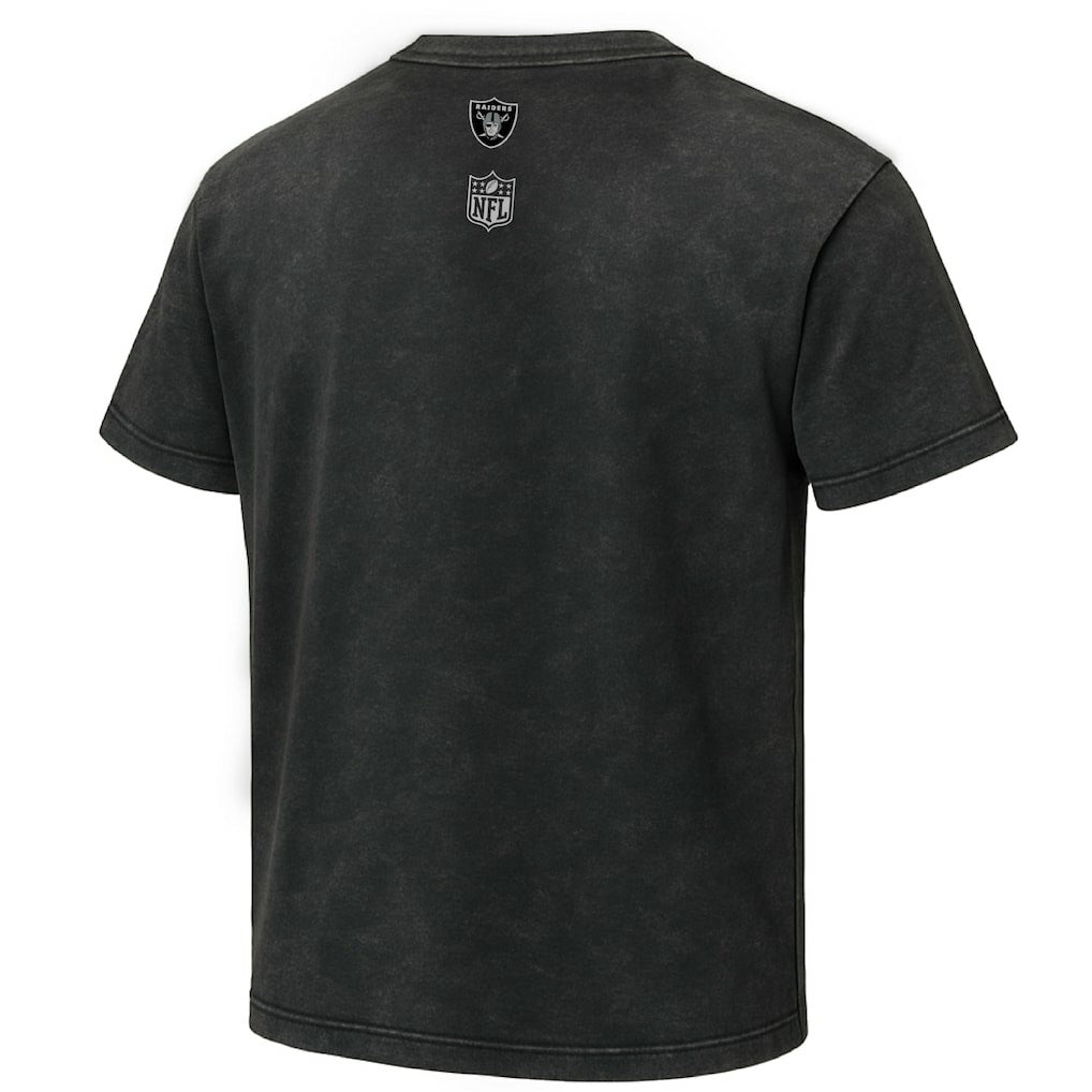 Las Vegas Raiders EQUIHUA Retro T-Shirt - Black on sale
