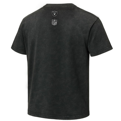 Las Vegas Raiders EQUIHUA Retro T-Shirt - Black on sale