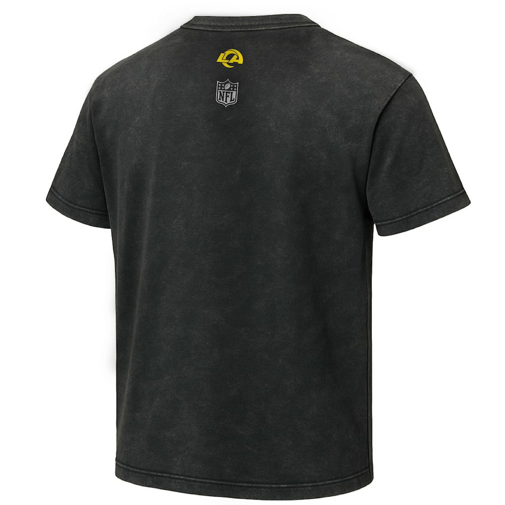 Los Angeles Rams EQUIHUA Retro T-Shirt - Black online