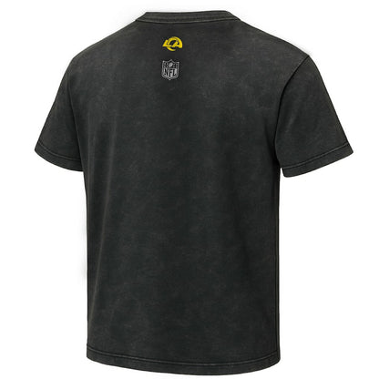 Los Angeles Rams EQUIHUA Retro T-Shirt - Black online