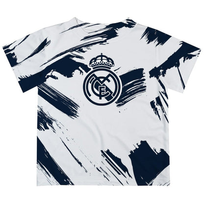 Real Madrid Vive La Fete Youth Paint Brush T-Shirt - White shop