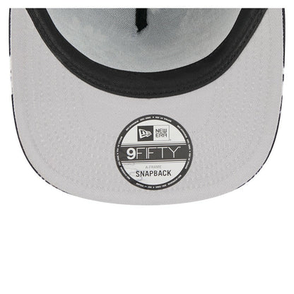 Pittsburgh Steelers New Era Palm Print A-Frame 9FIFTY Snapback Hat - Black on sale