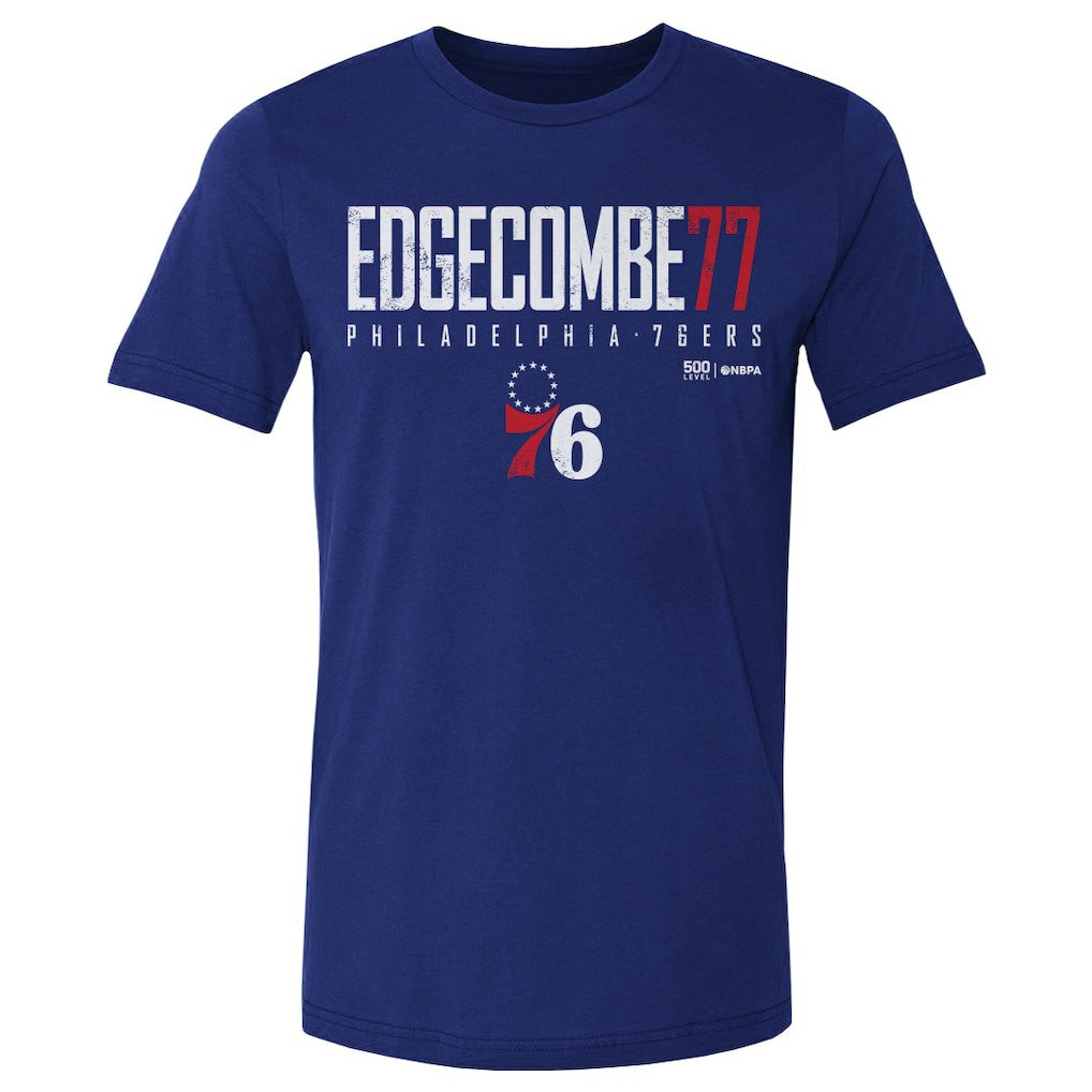 VJ Edgecombe Philadelphia 76ers 500 Level Elite T-Shirt - Royal online