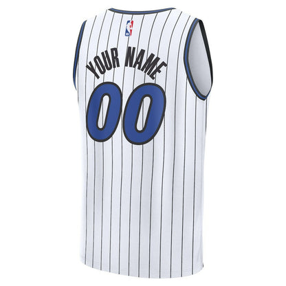 Orlando Magic Fast Break Replica Custom Jersey - Association Edition - White | Fanatics on sale