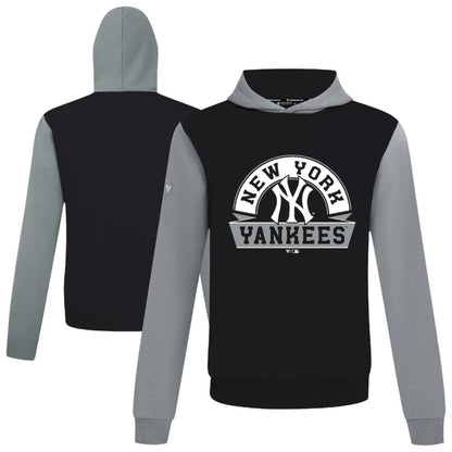 New York Yankees Levelwear Throwback Ultimate Banner Arch Hoodie - Black