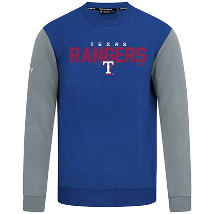 Texas Rangers Levelwear Throwback Ultimate Carve Sweatshirt - Royal