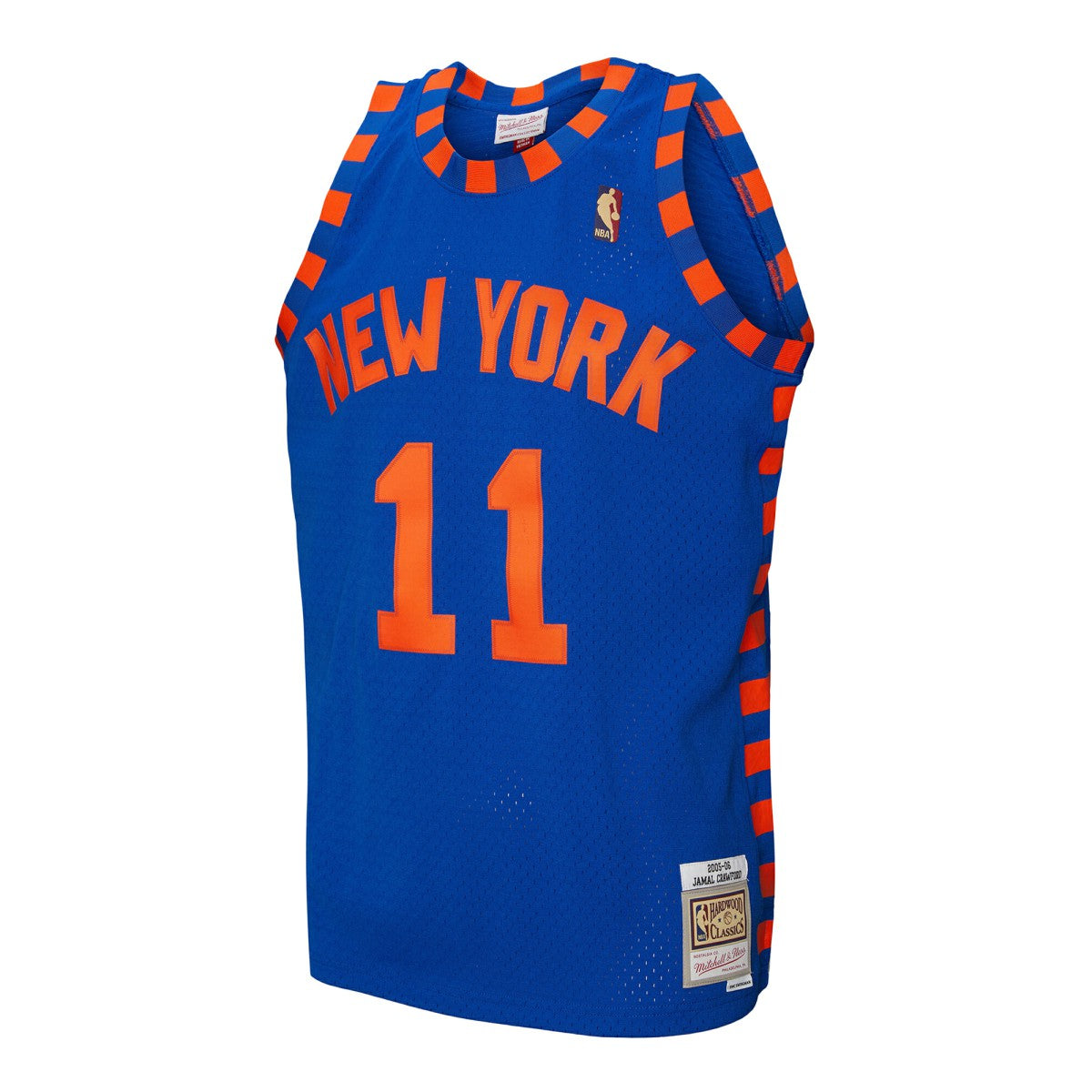 Jamal Crawford New York Knicks 2005/06 Hardwood Classics Swingman Jersey - Blue | Mitchell & Ness on sale