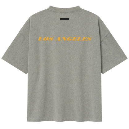 Los Angeles Lakers Fear of God x NBA Unisex 90s T-Shirt - Heather Gray outlet