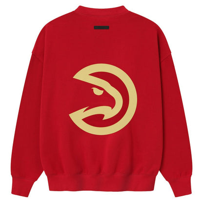 Atlanta Hawks Fear of God x NBA Unisex Sport Sweatshirt - Red cheap
