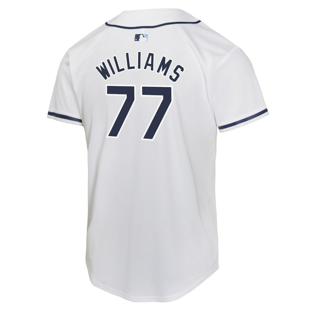 Carson Williams Tampa Bay Rays Youth Home Player Game Jersey - White | Nike