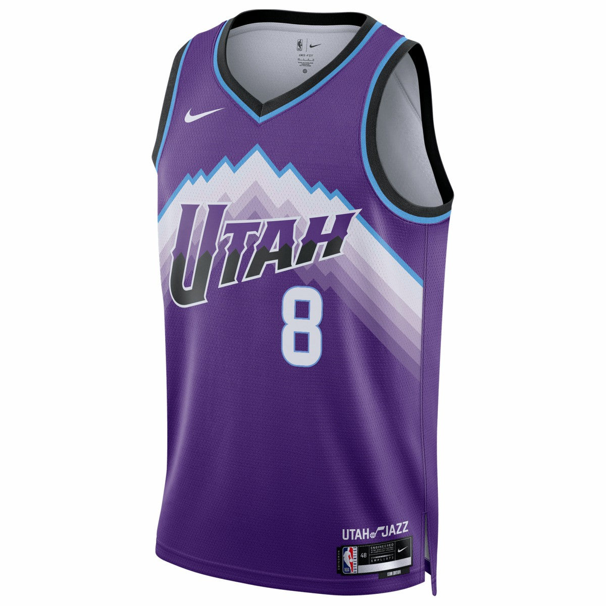 Isaiah Collier Utah Jazz Unisex Swingman Jersey - Icon Edition - Purple | Nike on sale