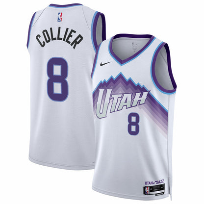 Isaiah Collier Utah Jazz Unisex Swingman Jersey - Association Edition - White | Nike discount