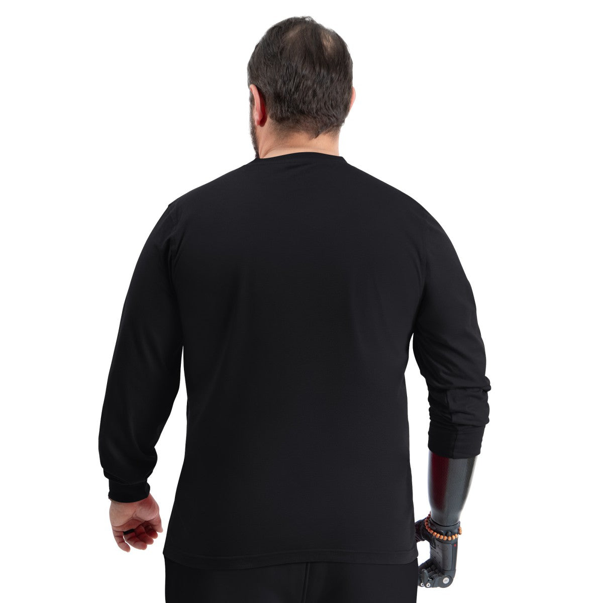 Portland Trail Blazers G-III Sports by Carl Banks Adaptive Printed Mesh Effect Long Sleeve T-Shirt - Black shop