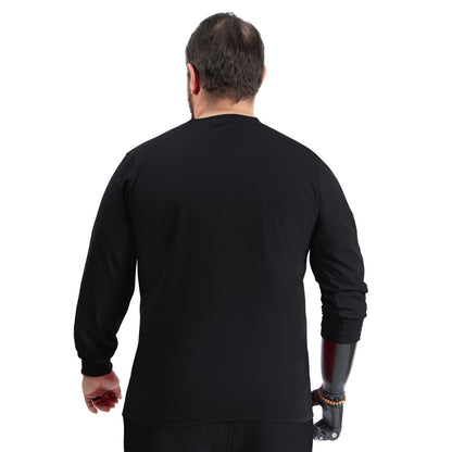 Utah Jazz G-III Sports by Carl Banks Adaptive Printed Mesh Effect Long Sleeve T-Shirt - Black outlet