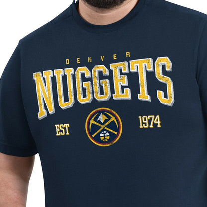 Denver Nuggets G-III Sports by Carl Banks Adaptive Classic Team Spirit Short Sleeve T-Shirt sale - Navy outlet