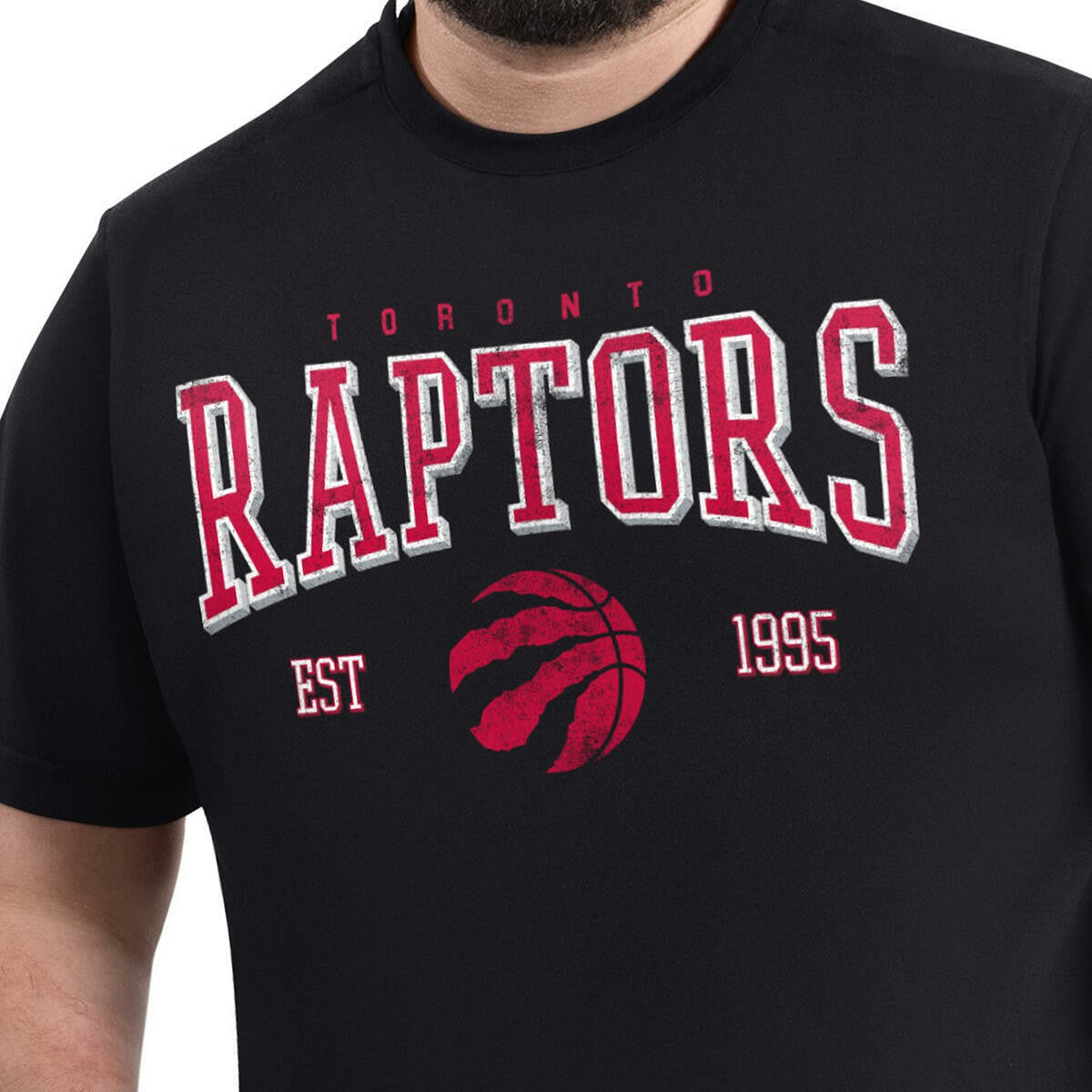 Toronto Raptors G-III Sports by Carl Banks Adaptive Classic Team Spirit Short Sleeve T-Shirt - Black discount