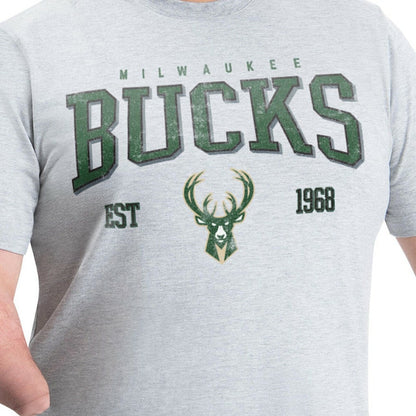 Milwaukee Bucks G-III Sports by Carl Banks Adaptive Classic Team Spirit Short Sleeve T-Shirt - Gray outlet
