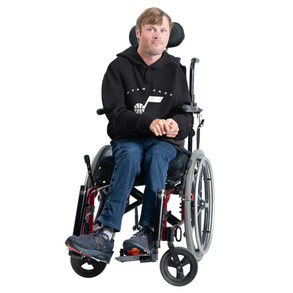 Utah Jazz G-III Sports by Carl Banks Adaptive Team Arc Fleece Hoodie - Black sale