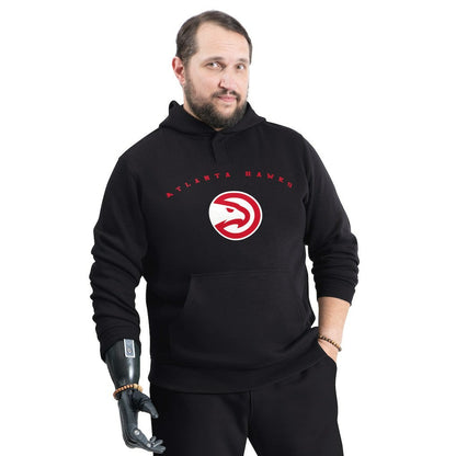 Atlanta Hawks G-III Sports by Carl Banks Adaptive Team Arc Fleece Hoodie - Black sale