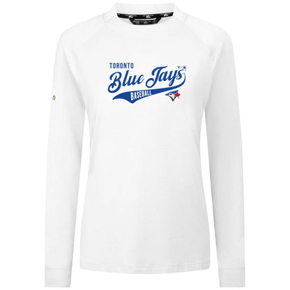 Toronto Blue Jays Levelwear Women's Slender Glide T-Shirt - White