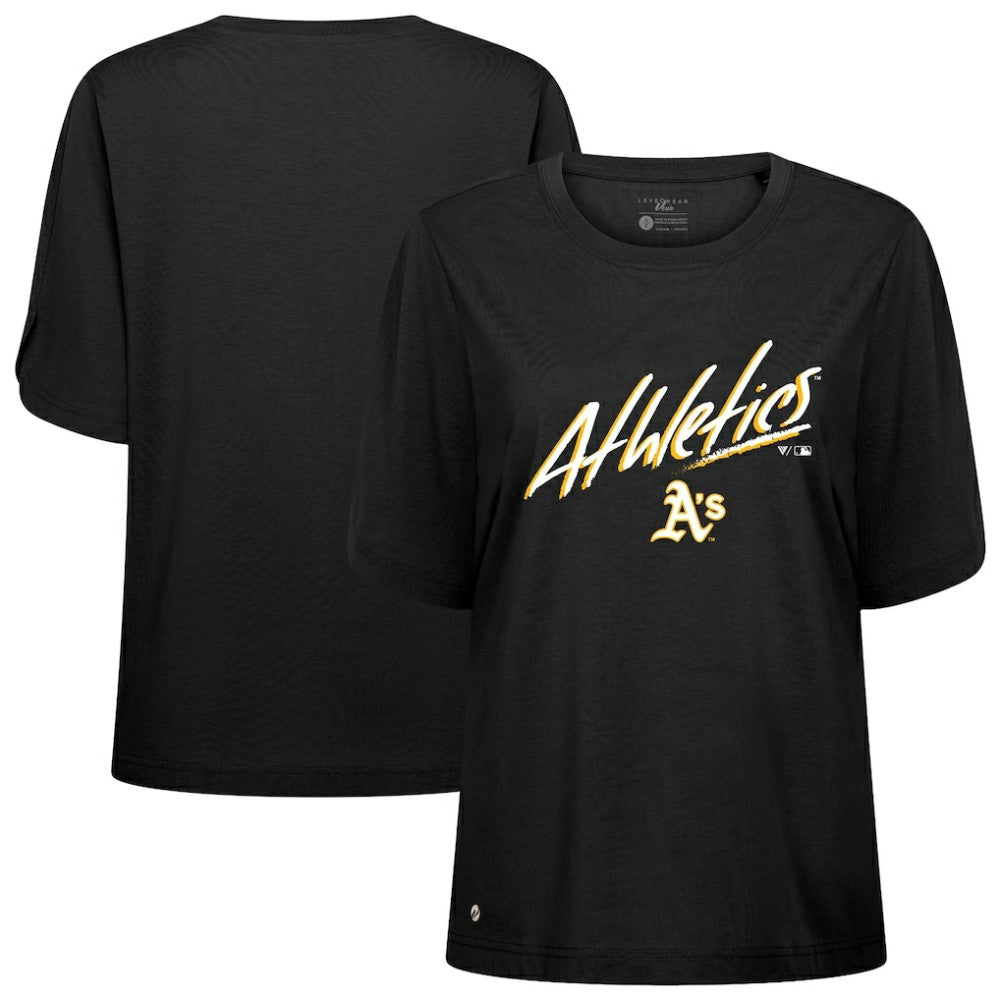 Athletics Levelwear Women's Bloom Sizzle T-Shirt - Black