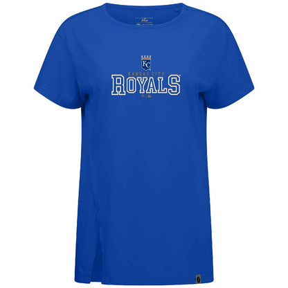 Kansas City Royals Levelwear Women's Influx Journey T-Shirt - Royal