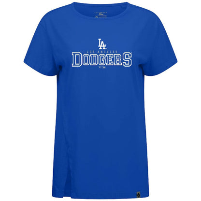 Los Angeles Dodgers Levelwear Women's Influx Journey T-Shirt - Royal