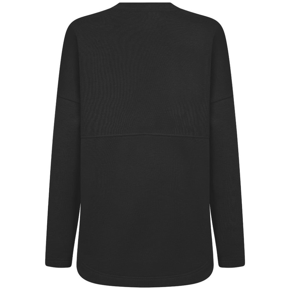 Colorado Rockies Levelwear Women's Oversized Beaudry Sizzle Top - Black