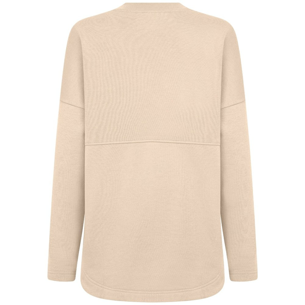 San Diego Padres Levelwear Women's Oversized Beaudry Sizzle Top - Khaki