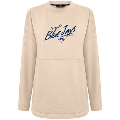 Toronto Blue Jays Levelwear Women's Oversized Beaudry Sizzle Top - Khaki