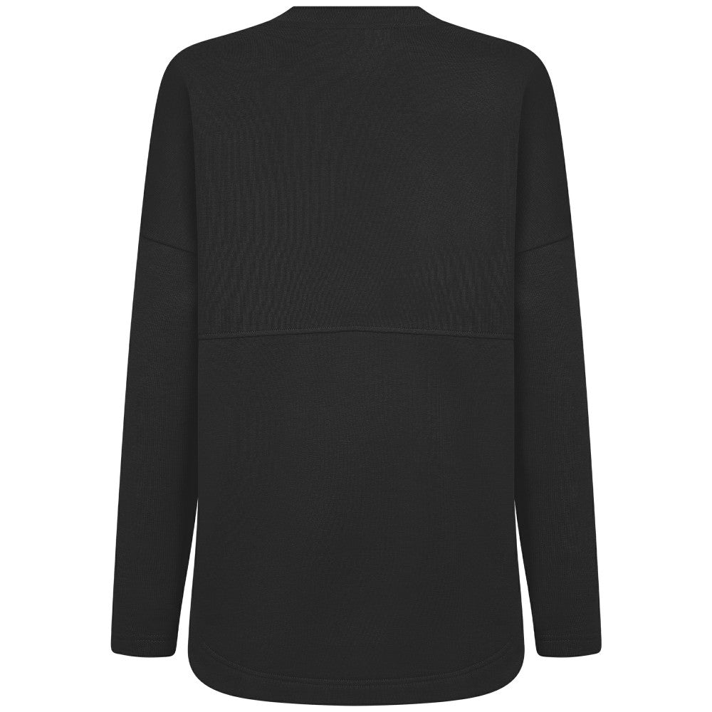 Minnesota Twins Levelwear Women's Oversized Beaudry Sizzle Top - Black