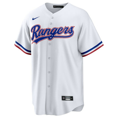 Ezequiel Duran Texas Rangers  Youth Home Replica Jersey - White | Nike