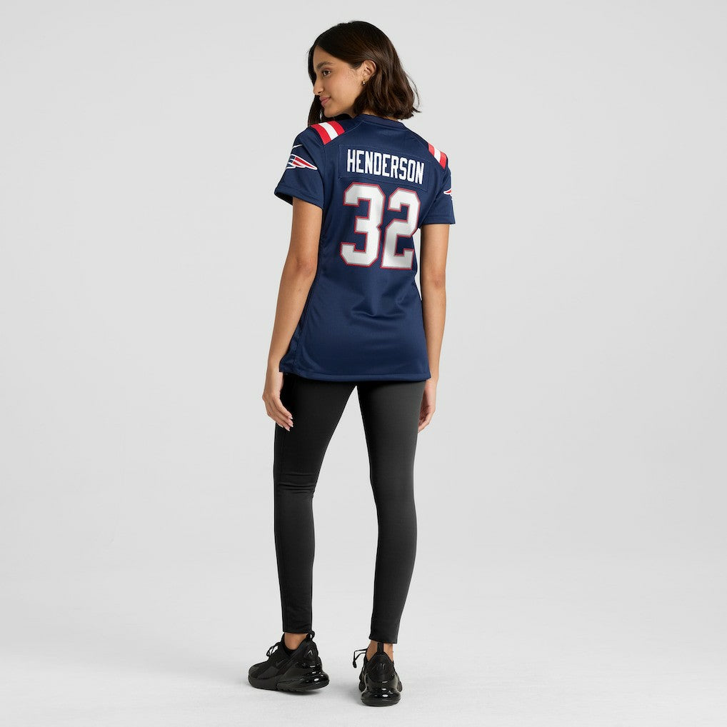 TreVeyon Henderson New England Patriots Women's Game Jersey - Navy | Nike sale