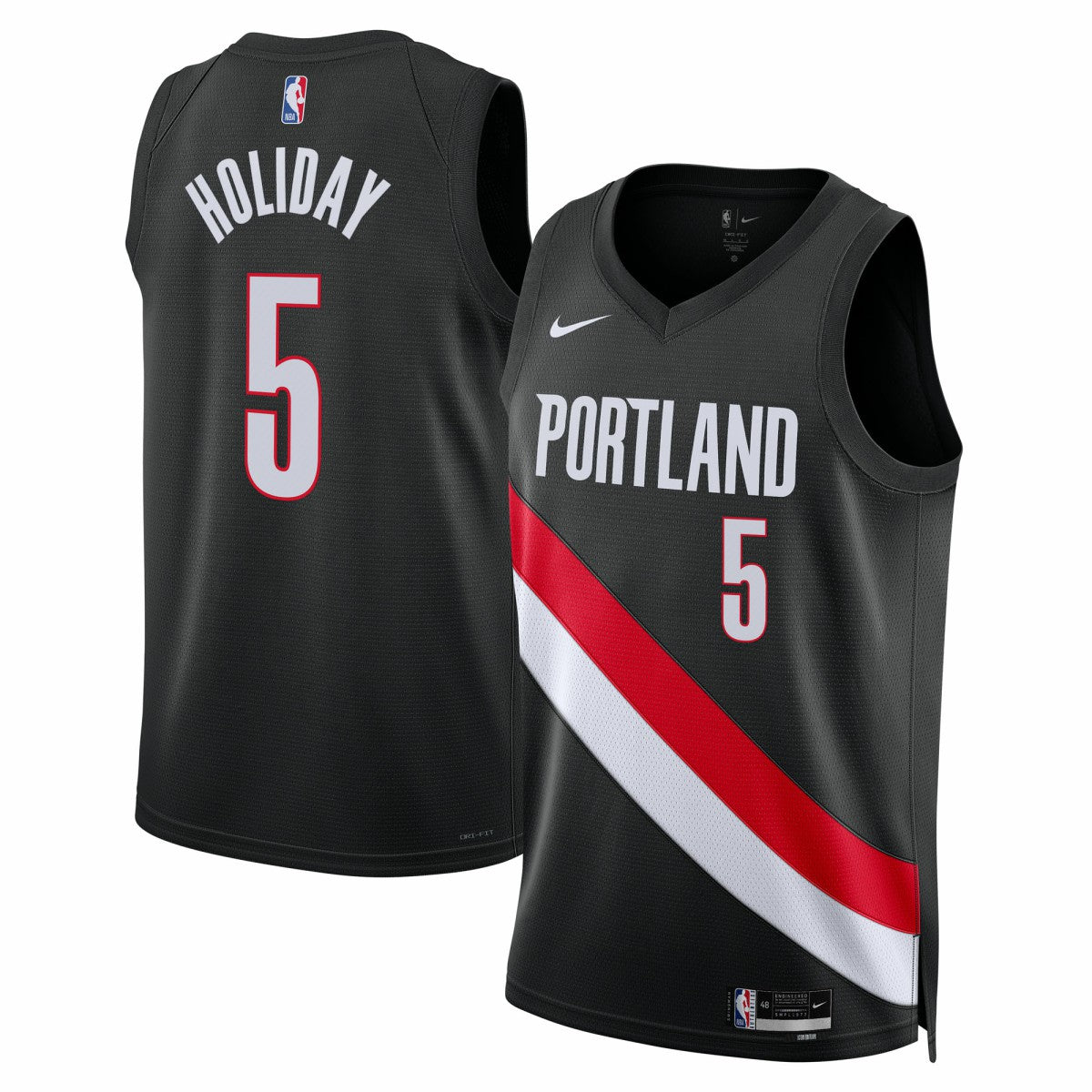 Jrue Holiday Portland Trail Blazers Unisex Swingman Jersey - Icon Edition - Black | Nike online