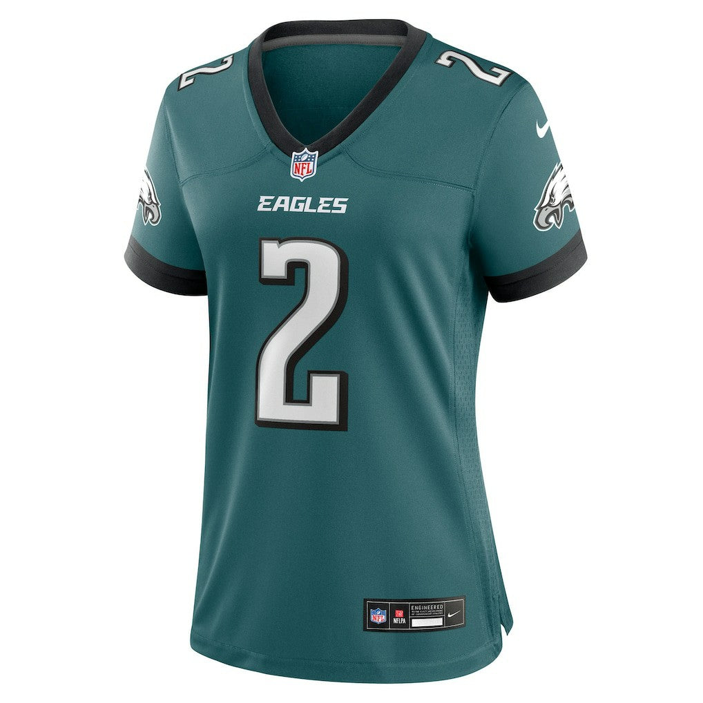 Jahan Dotson Philadelphia Eagles Women's Team Game Jersey - Midnight Green | Nike cheap